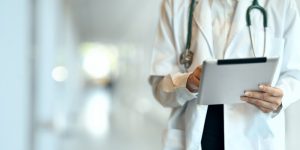Close Up Of Young Professional Doctor
