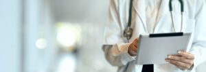 Close Up Of Young Professional Doctor